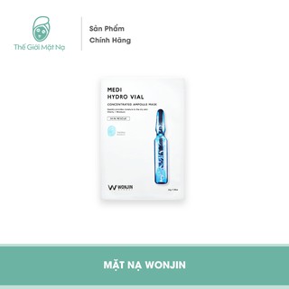 Mặt nạ cấp nước cho da nhạy cảm Wonjin Effect Medi Hydro Vial Concentrated Ampoule