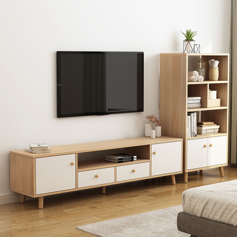 Kệ ti vi để sàn Sago thông minh kệ đa năng để đồ có ngăn kéo và tủ bên phòng khách- GP122.41