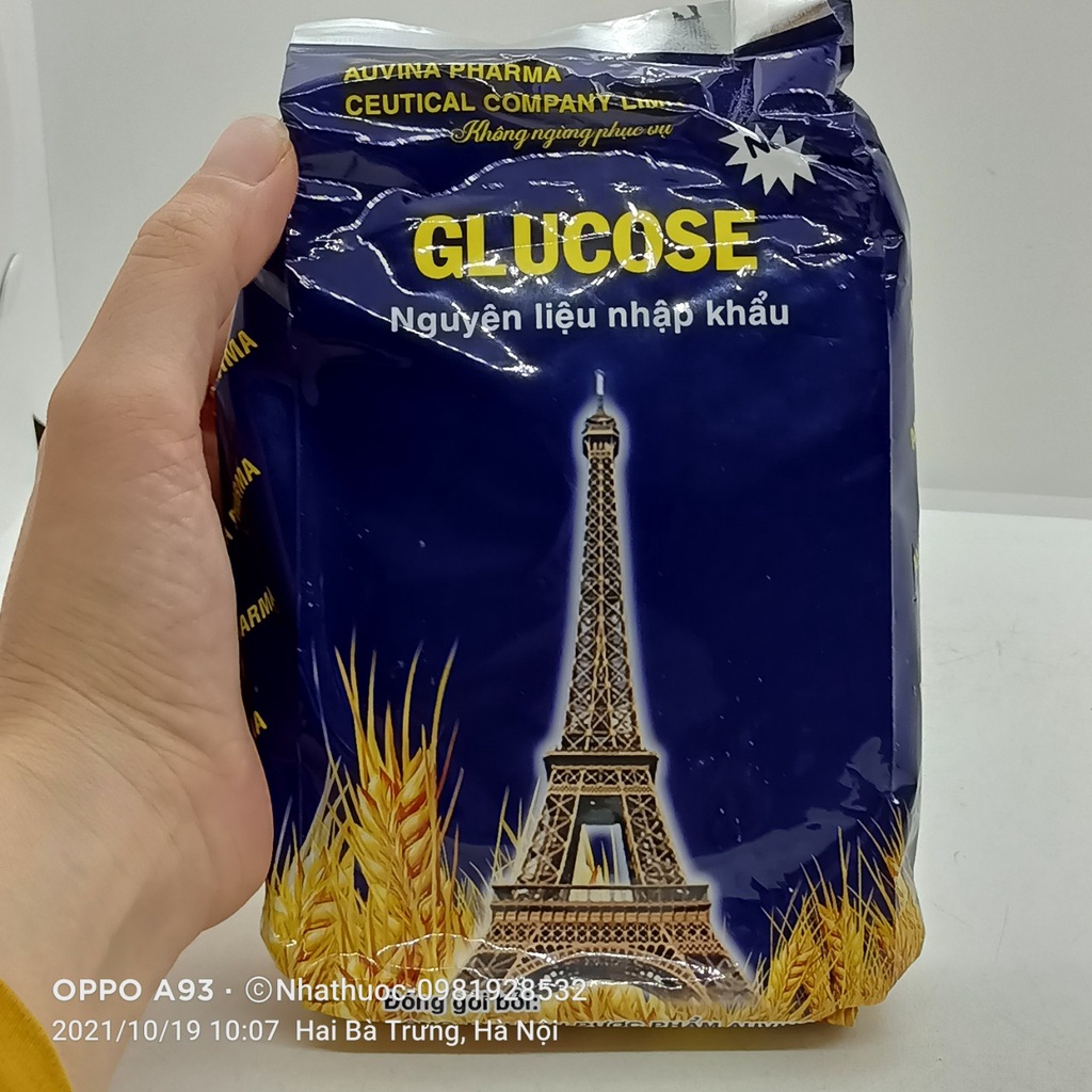 ĐƯỜNG GLUCOSE NGUYÊN LIỆU NHẬP KHẨU GÓI 500G