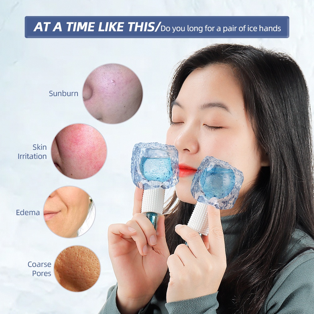 Set 2 Dụng Cụ Mát Xa Mặt Bằng Đá Tiện Dụng