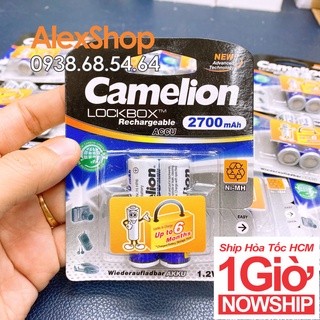 🔥10.10🔥[Vỉ 2 Viên] Chính Hãng - Pin Sạc Camelion AA Dung Lượng 2700mAh Cao Cấp