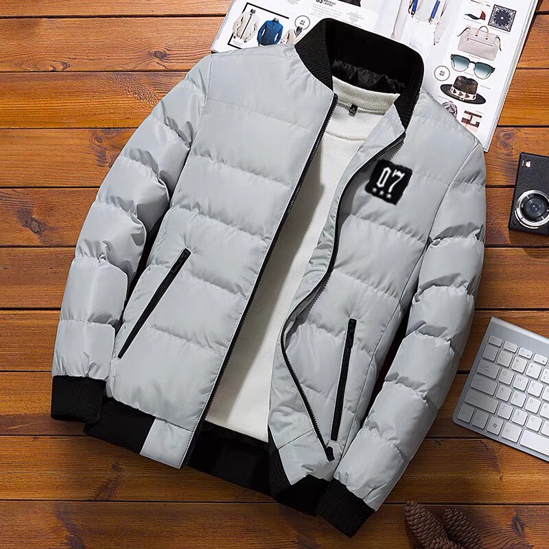 Áo phao nam bomber 07 chằn bông 3 lớp dày ấm áp mùa đông thời trang hàn quốc , giữ ấm cơ thể