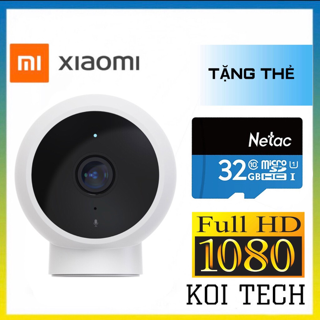 Camera trong nhà wifi ip full hd 1080p xiaomi magnetic mount - camera an ninh xiaomi magnetic - vienthonghn