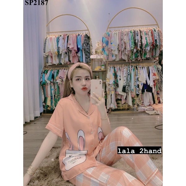 ĐỒ BỘ pijama lụa cao cấp ❤️ Đồ bộ dài lụa latin siêu xinh❤️cam kết hình thật