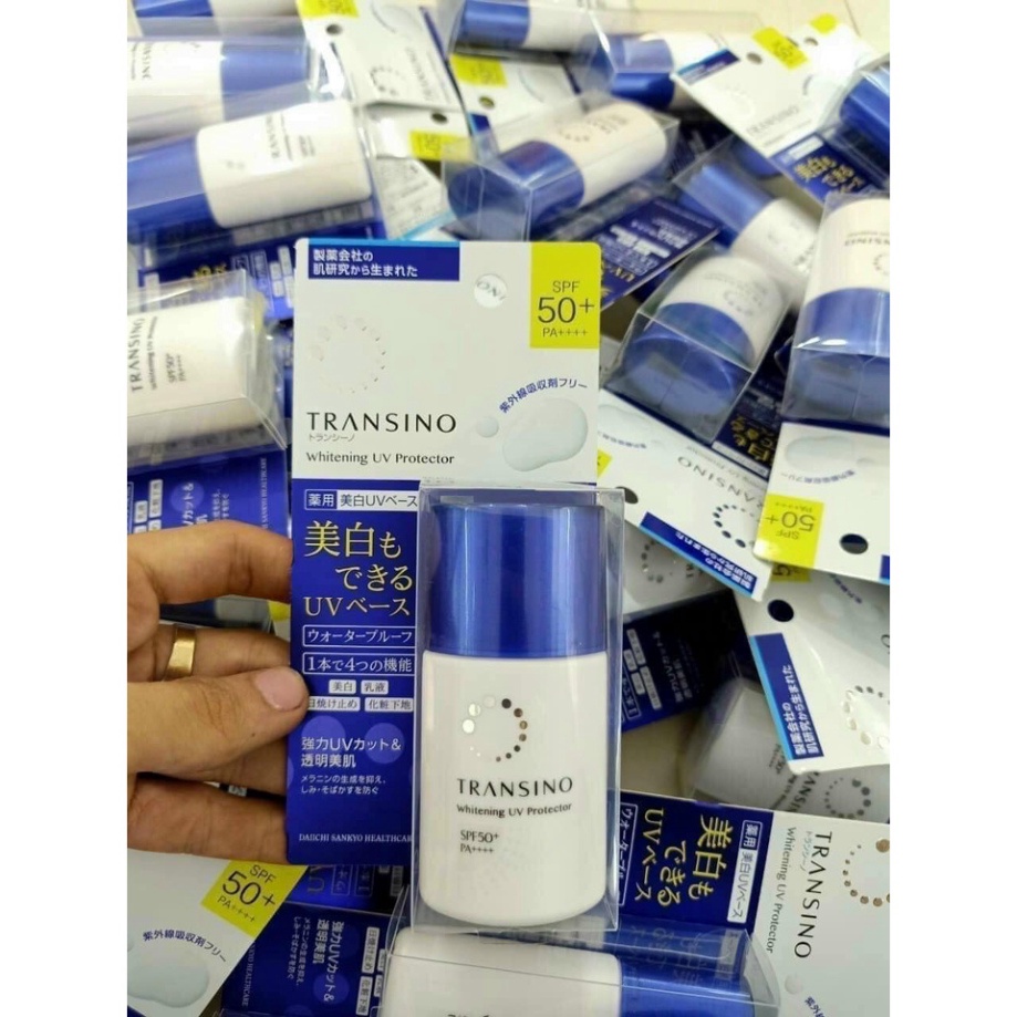 Kem chống nắng Transino Whitening Day Protector 30ml - Xuất xứ Nhật
