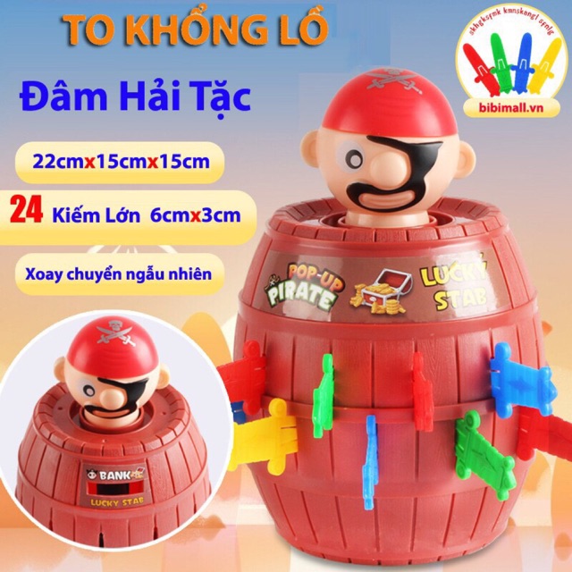 Đâm hải tặc size lớn 24 kiếm