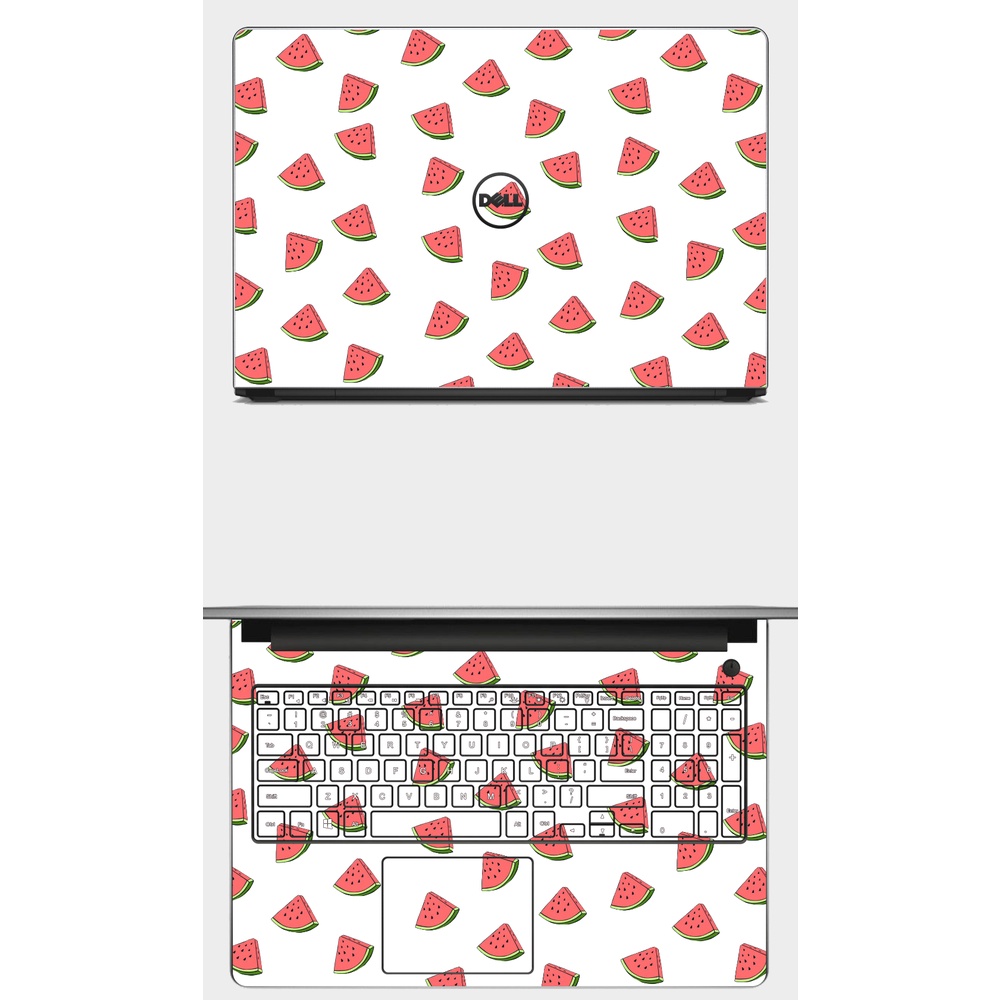 SKIN dán Laptop cute in hình DƯA HẤU xinh xẻo. Full các dòng máy: Asus, Acer, Dell, HP,.. In hình theo yêu cầu
