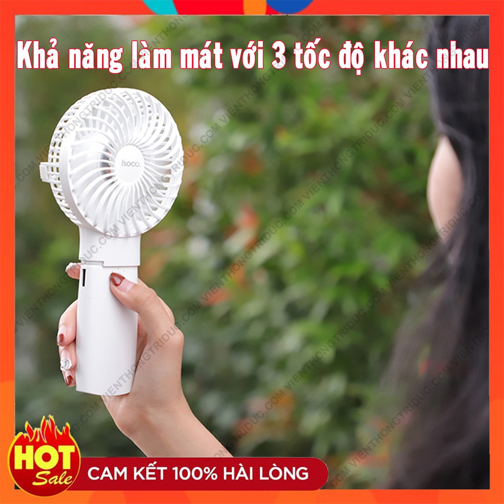 Quạt Mini Tích Điện Cầm Tay Hoco F11 &amp; Lanex LLS-F01 &amp; LLS S-5 - HOT 2020 Quạt Gió 3 Mức Độ -Pin Bền Nhỏ Gọn - Linh Hoạt