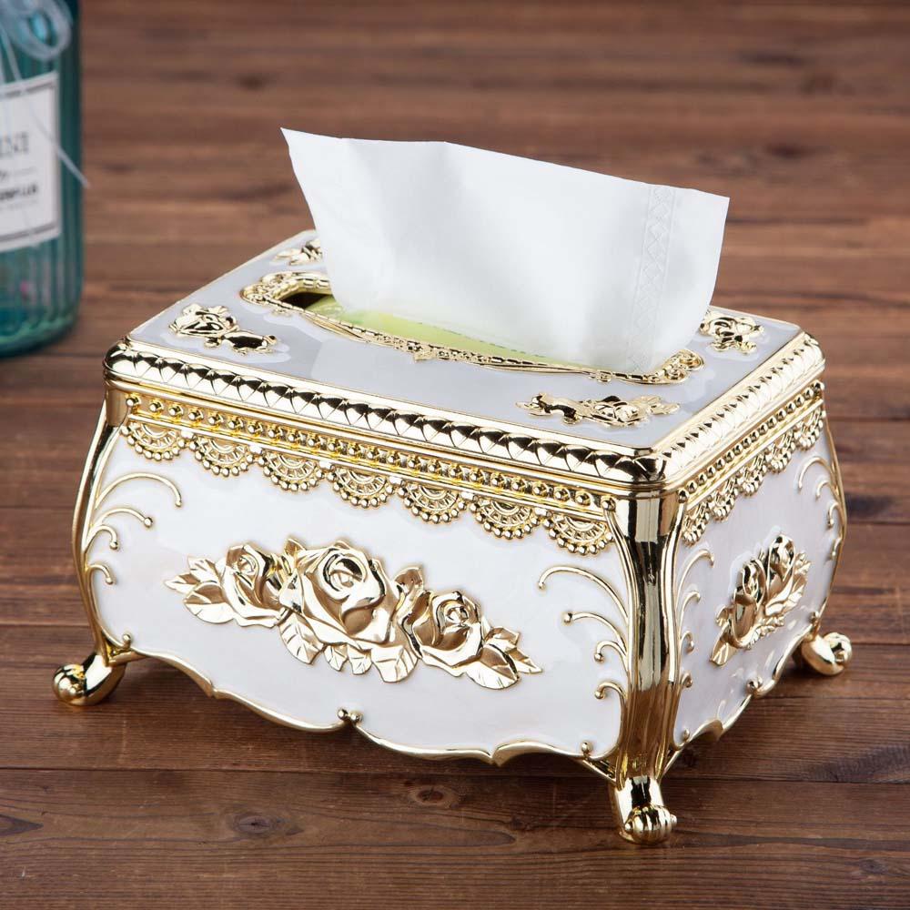 AUGUSTINA Hộp Đựng Khăn Giấy Bằng Acrylic Sang Trọng Tiện Dụng Cho Gia Đình / Khách