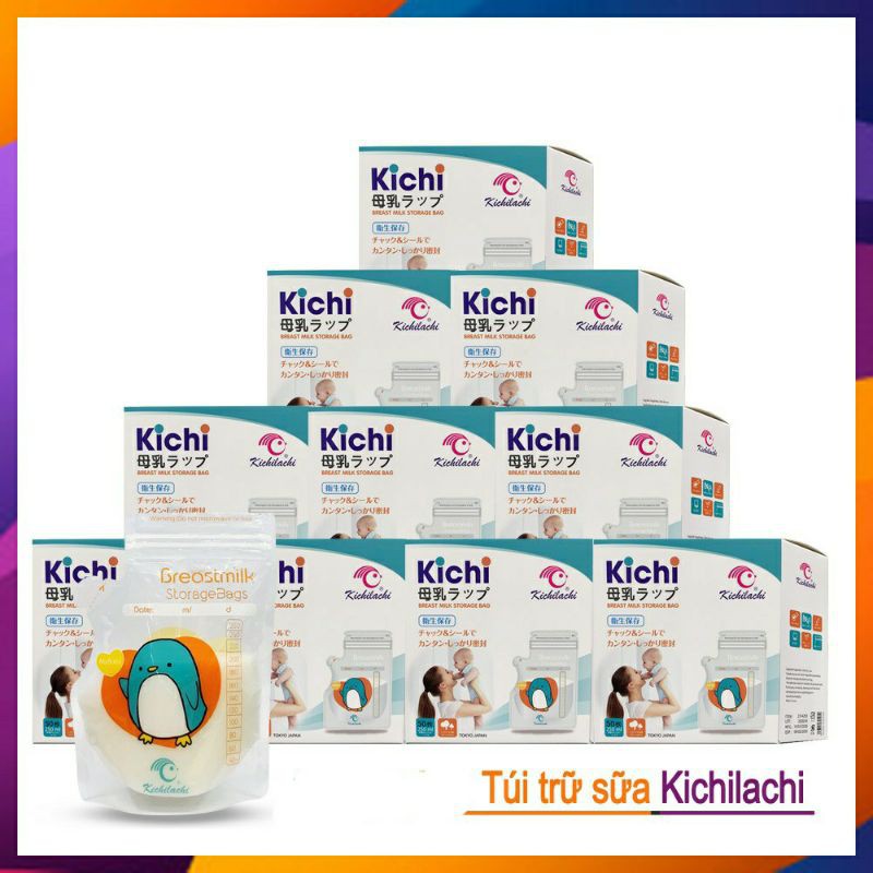 TÚI TRỮ SỮA KICHILACHI 100ml/120ml/150ml/200ml/250ml
