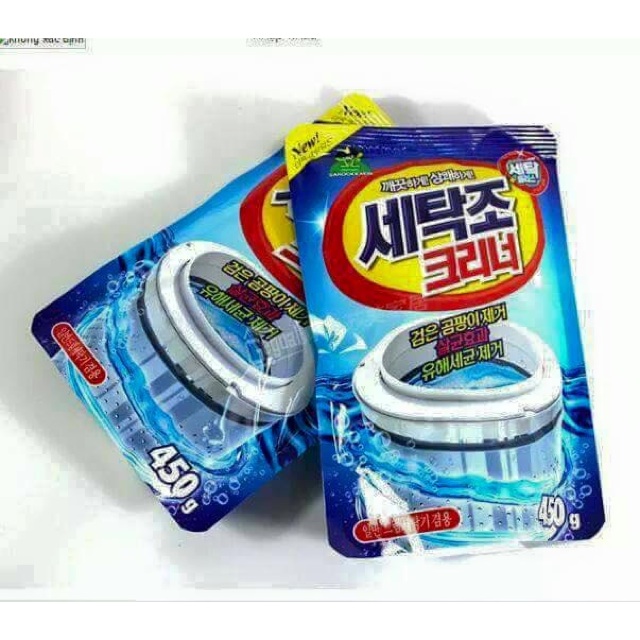 Tẩy lồng máy giặt cực sạch của Hàn Quốc..