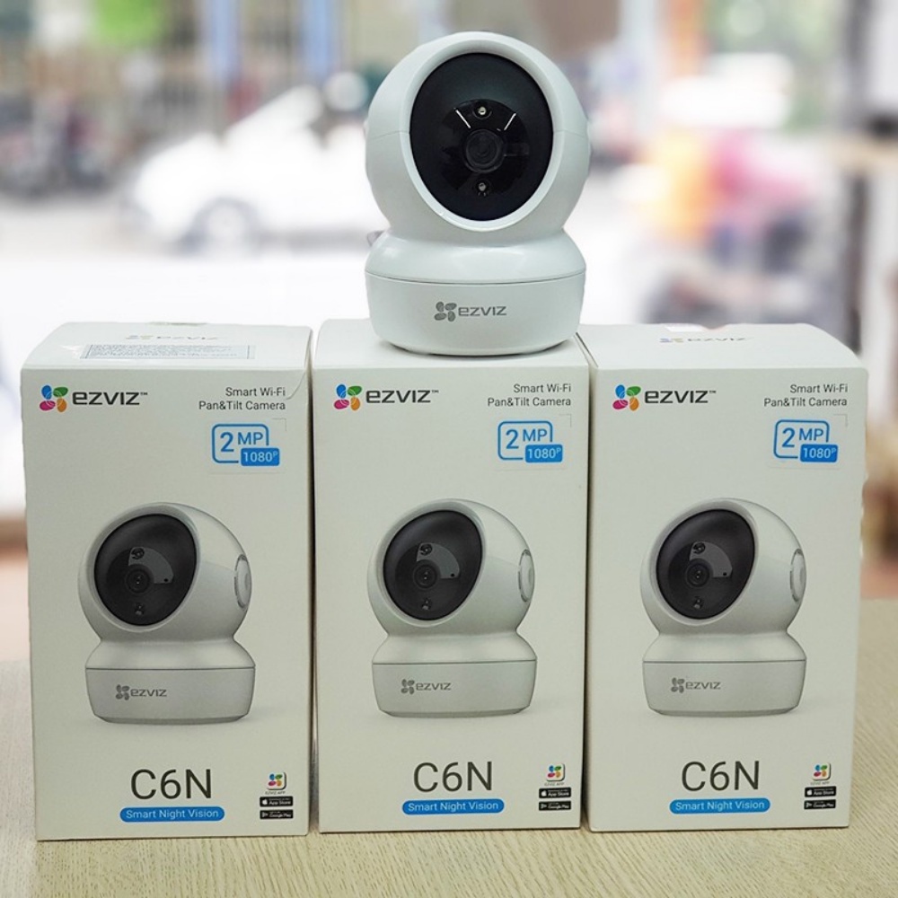 Camera wifi Ezviz CV246 C6N full hd 1080P hình ảnh đẹp xoay 360 độ đàm thoại 2 chiều hàng chính hãng bảo hành 2 năm