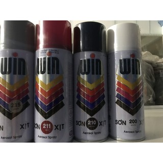 SƠN XỊT WIN - TOA ĐỦ MÀU