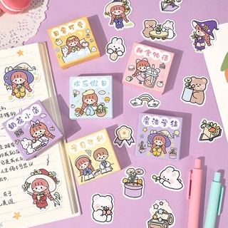 COMBO 3 Hộp sticker dán cute khác nhau (50 hình/hộp)