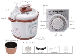 Nồi áp suất Kangaroo KG136