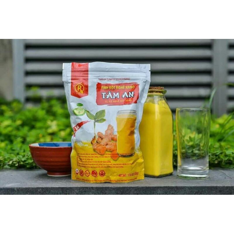 TINH BỘT NGHỆ NANO TÂM AN 500gr