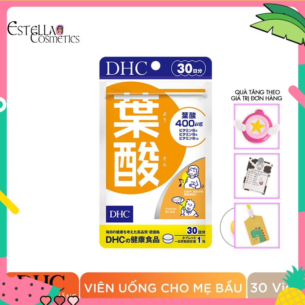 Viên Uống Cho Mẹ Bầu DHC Axit Folic 30 Ngày