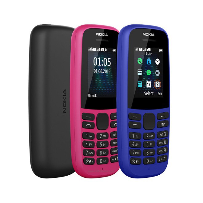 Điện thoại Nokia 105 1 sim - Hàng chính hãng