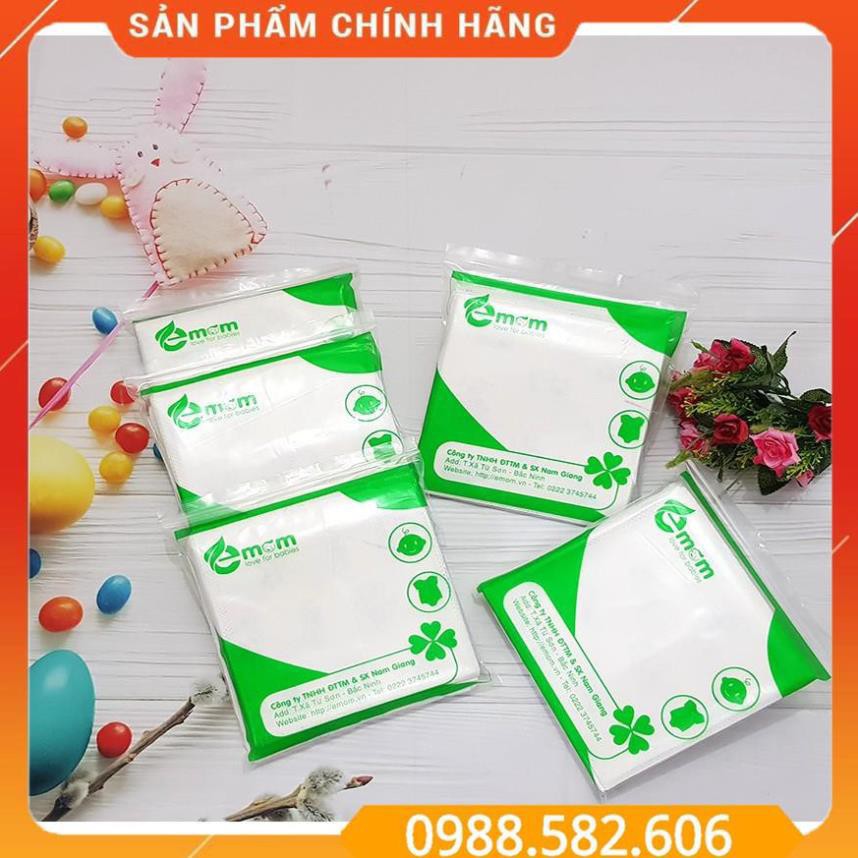 Túi Miếng Lót Phân Xu Emom Tiện Lợi (25-30 tờ - 3 Lớp Siêu Thấm) - BTT00196