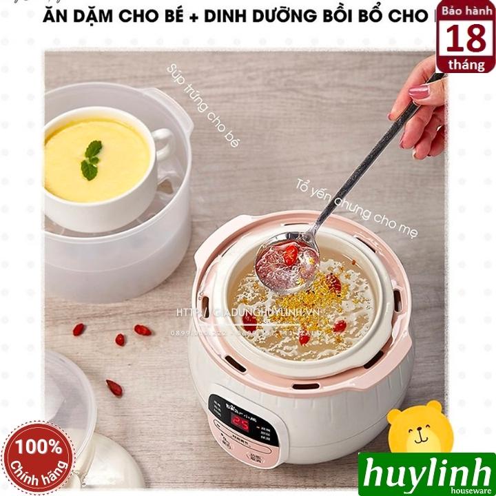Nồi chưng yến nấu chậm Bear SUBE001 - 0.8 lít - Màu vàng
