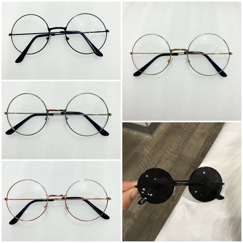 Kính tròn thời trang dành cho Nam Nữ