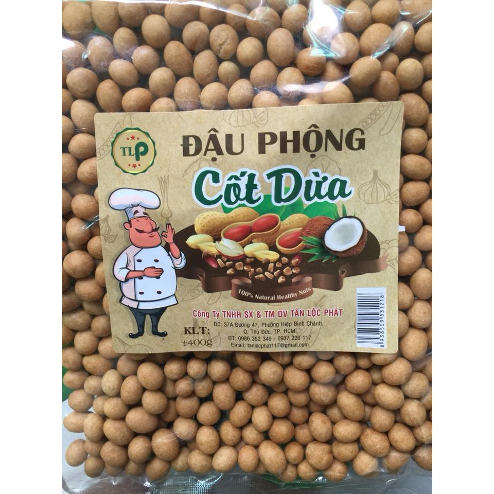 Đậu phộng cốt dừa ăn liền