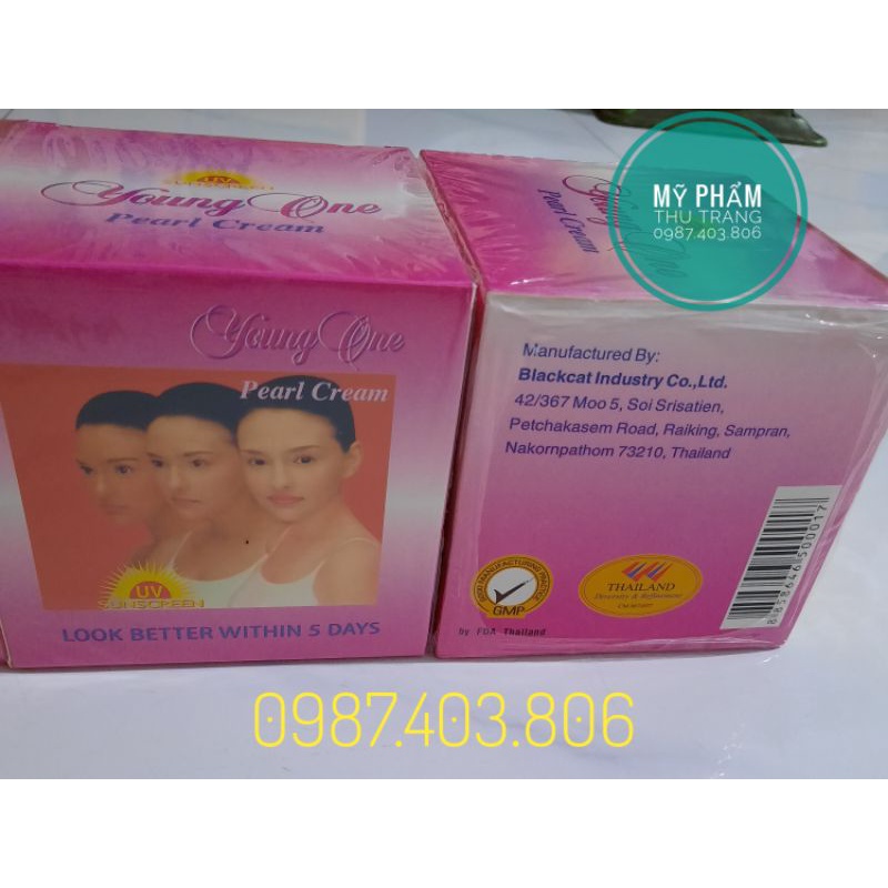 Kem cô gái tóc xù đại thái lan 100g
