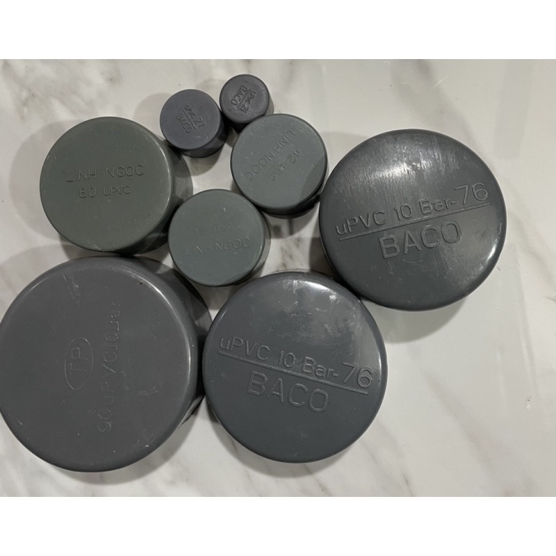 Bịt ống nước nhựa PVC các cỡ