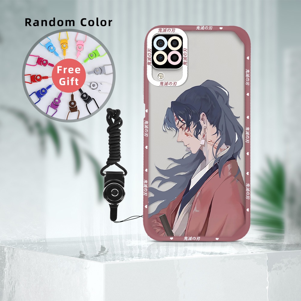 Ốp ĐiệN ThoạI HọA TiếT Demon Slayer Cho Samsung Galaxy A11 A12 A21S A32 4G A52 A53 5G A71 S22