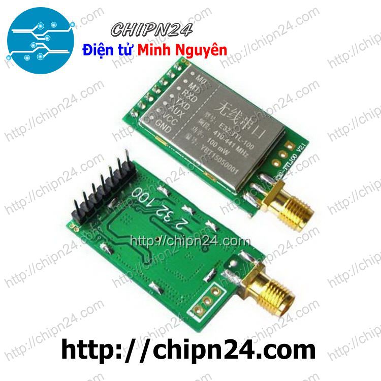 [1 CÁI] (E77) Mạch thu phát RF UART Lora SX1278/SX1276 433Mhz 3000m