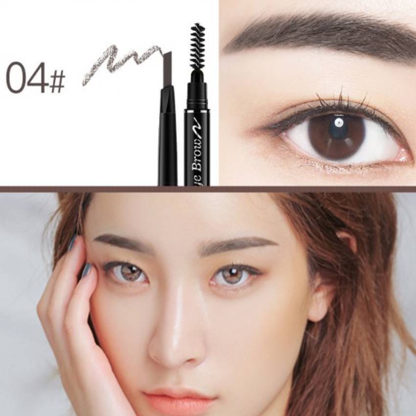 Chì kẻ lông mày nội địa trung 2 đầu chì kẻ mày phẩy sợi tiện dụng bền màu không thấm nước GALA HOME