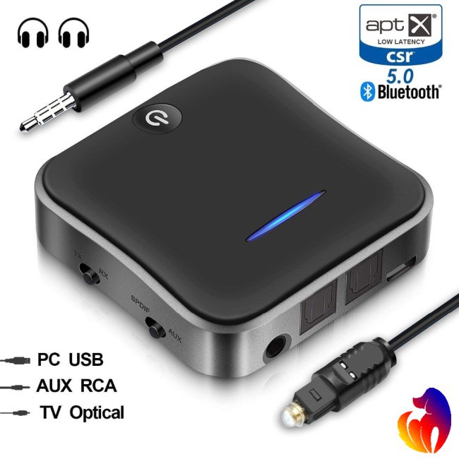 Bộ thiết bị thu phát âm thanh bluetooth 5.0 CSR8675 Aptx HD