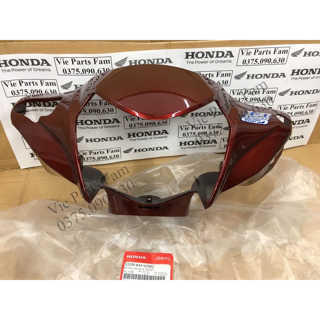 NẮP TRƯỚC/ ỐP ĐẦU TRƯỚC VISION  ĐỦ MÀU, HÀNG CHÍNH HÃNG HONDA MỚI 100%