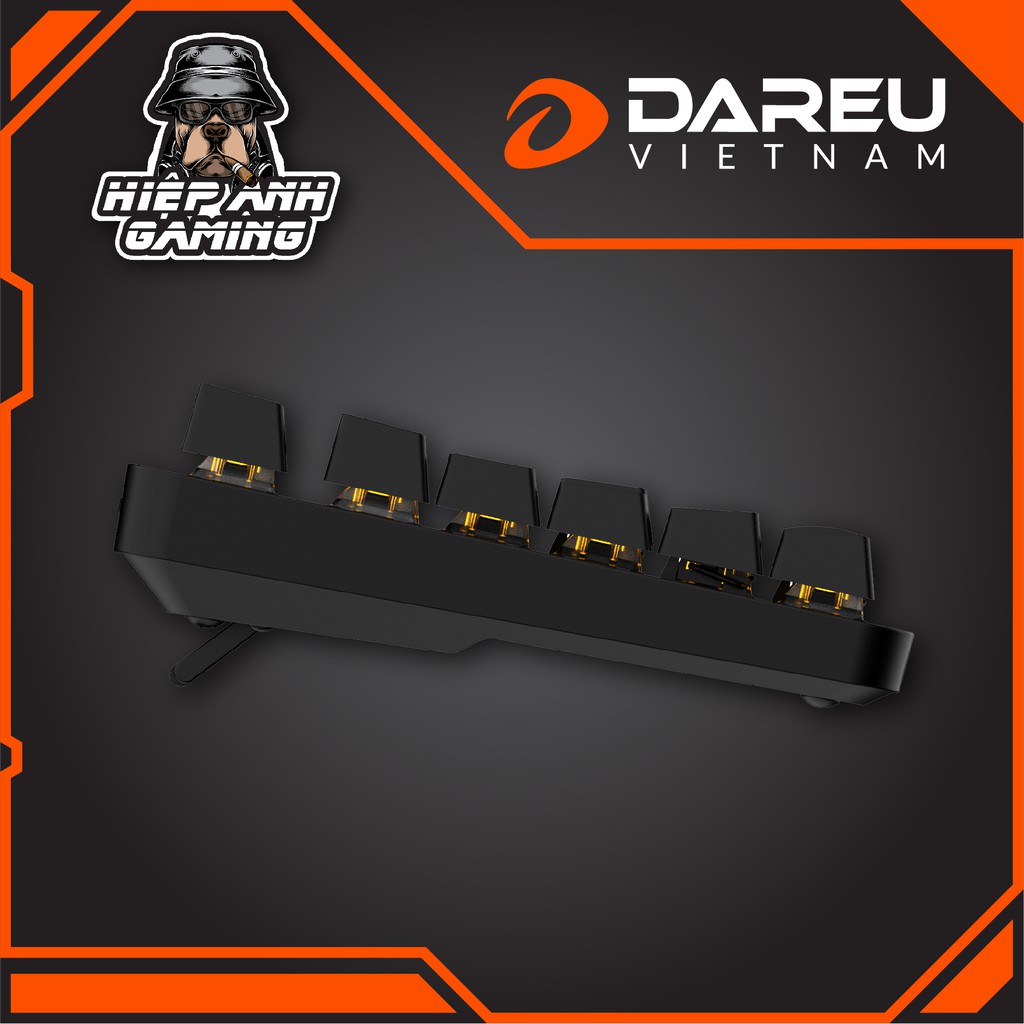 Bàn phím cơ không dây giá rẻ Dareu EK807G | BLACK - 87 phím