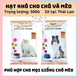 Thức ăn hạt apro iq formula 500g cho chó mèo - hạt khô chó mèo