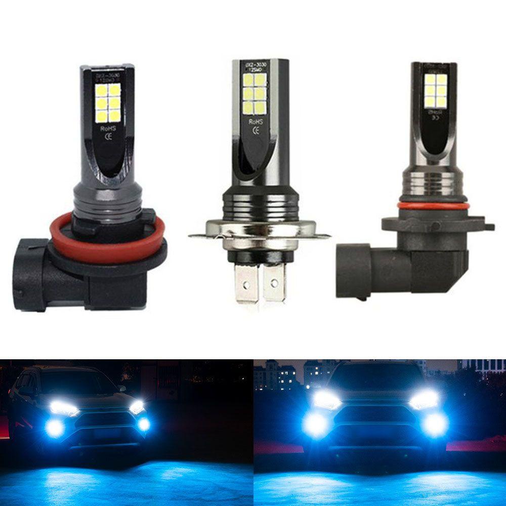 Set 2 Đèn LED Sương Mù Siêu Sáng Dành Cho Ô Tô