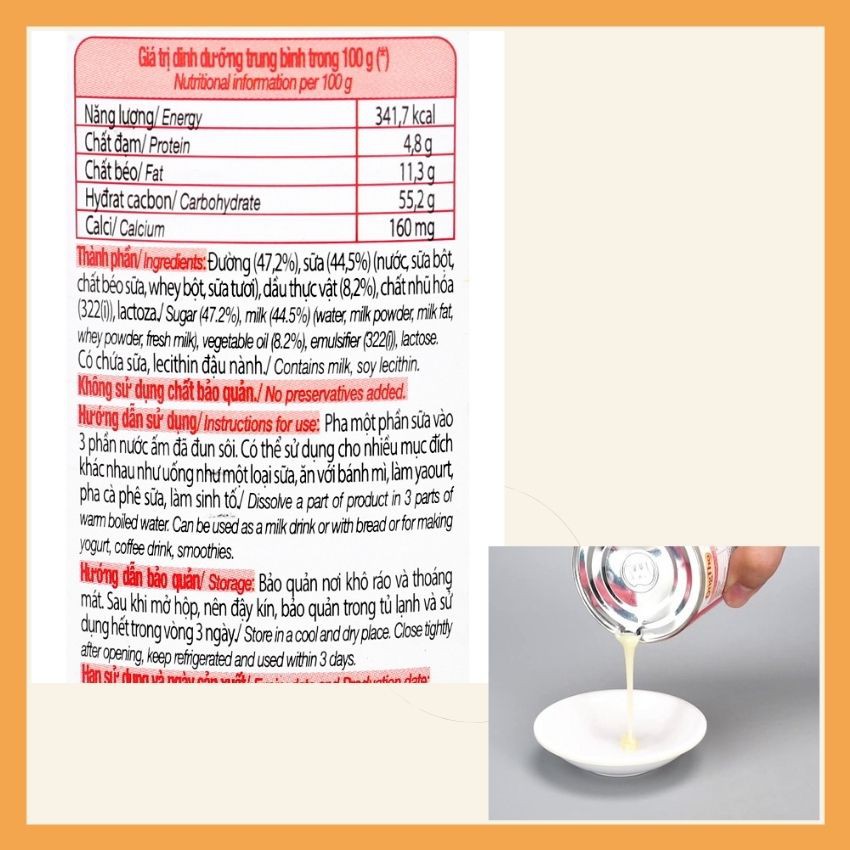 Sữa đặc ông thọ đỏ Vinamilk 380g