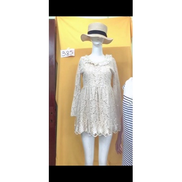 đầm babydoll phối ren. S385