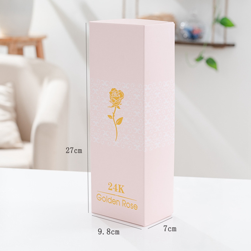 Bó Hoa Hồng Vàng 24k Có Đèn Led Nhiều Màu