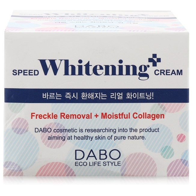 MẪU MỚI - Hộp kem trắng da mặt DABO WHITENING 50g và 1 tuýp kem trắng da toàn thân body BENEW COLLAGEN 200ML Hàn quốc