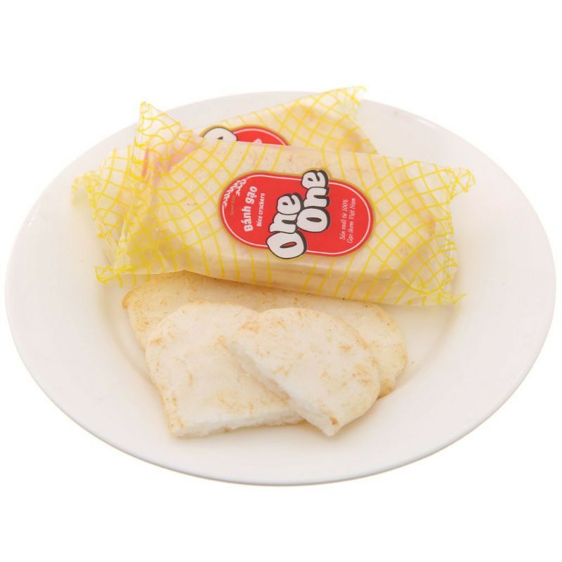 0Bánh gạo One One VỊ TÔM NƯỚNG/ VỊ BÒ NƯỚNG gói 150g