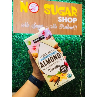 SỮA HẠNH NHÂN HỮU CƠ KHÔNG ĐƯỜNG KIRKLAND Date 4/2020