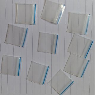 100 cái túi zip nhỏ dày đẹp 2.5x2.5