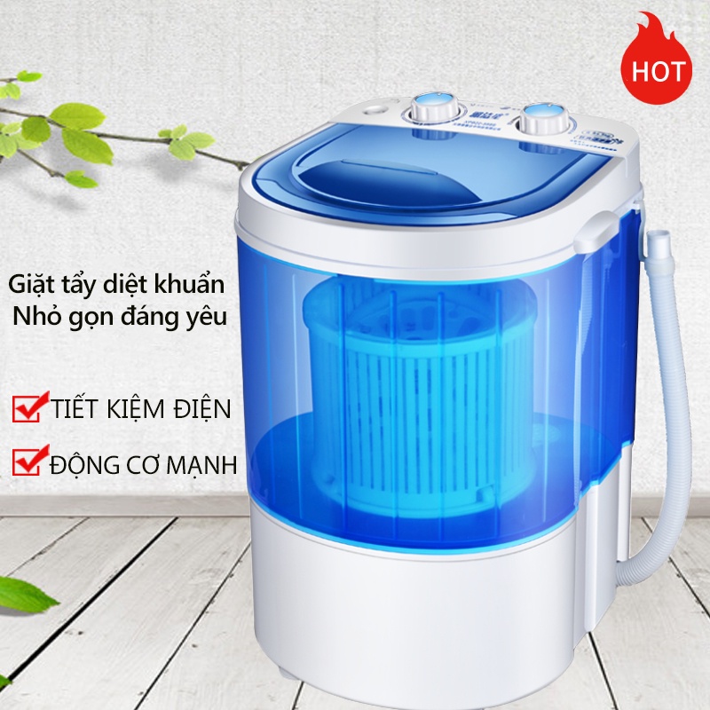 Máy Giặt trong suốt máy Vịt Con Mini Bảo Quản Mạnh Mẽ Và Tiện Lợi - Quần Áo Trẻ Em, Đồ Lót, Tất