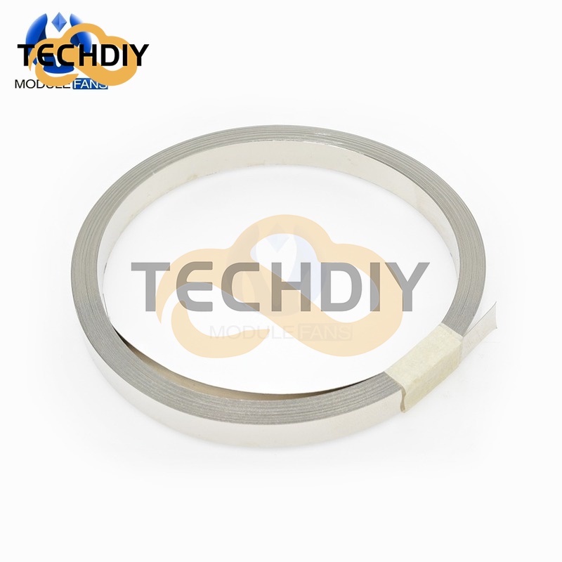 1 Cuộn Dây Niken Thép Mạ Niken 10m 0.1mm 3/4/5/7/8/10mm 18650 Dùng Kết Nối Pin