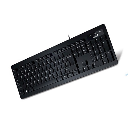 Bàn phím Genius SLIMSTAR 130 Keyboard USB Đen - Hàng Chính Hãng