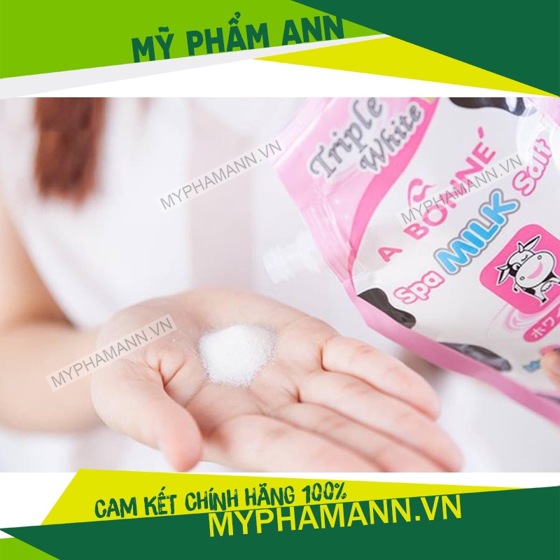 Muối Tắm Sữa Bò A Bonne' Thái Lan Chính Hãng 350gr