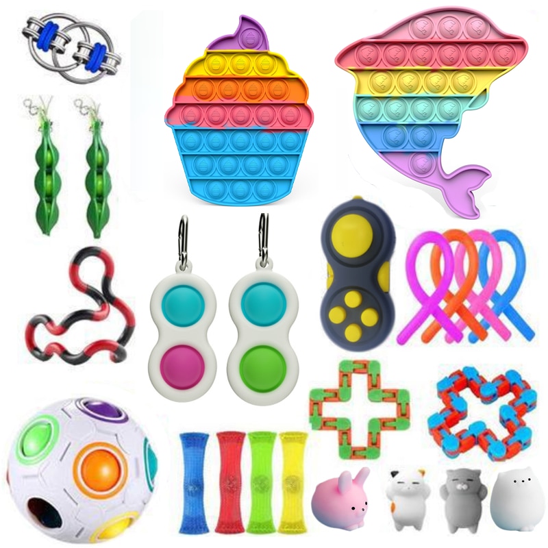 Set 1/ 2 đồ chơi cầm tay giải tỏa căng thẳng