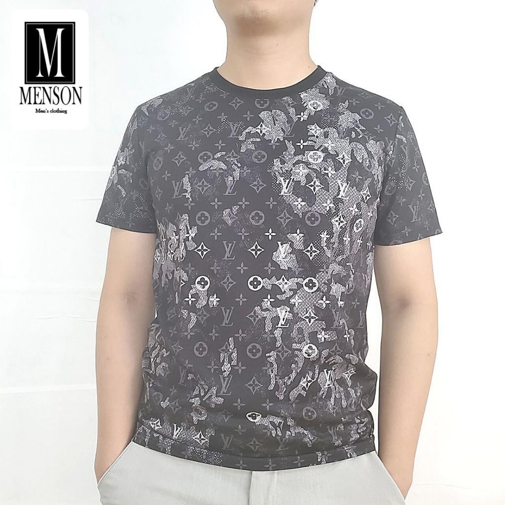 [Hàng Cao Cấp] Áo thun nam, Áo Phông Nam cổ tròn ngắn tay hàng hiệu cao cấp vải cotton co giãn 4 chiều thoáng mát MR1410 | BigBuy360 - bigbuy360.vn