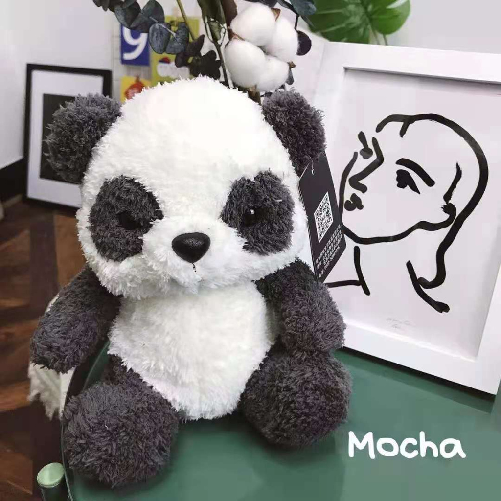 Thú nhồi bông hình gấu trúc đáng yêu mềm mại